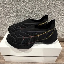 Givenchy TK-360+ Black Knit Slip-On Geometric...