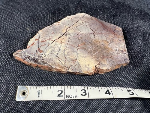 Exotica Sci-Fi Porcelain Jasper Slab 231 g Mexico, veining/purple matrix - Picture 2 of 4