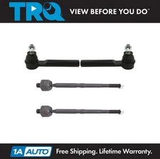 TRQ Front Inner and Outer Tie Rod Set Fits 2013-2018 Acura RDX