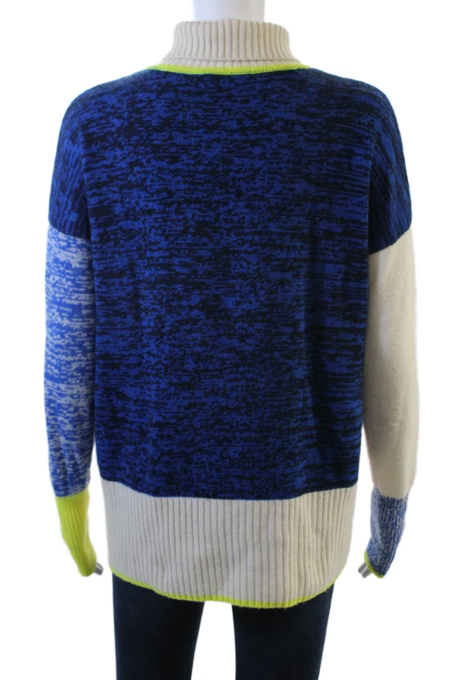 Pullover Otoño Cachemira Unisex Naranja Cuello Sin Mock 100% Cachemira Manga Larga Talla S Foto 3 de 4