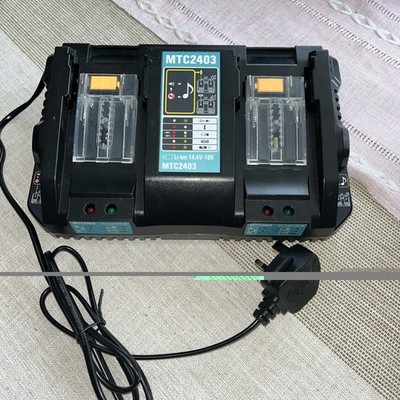 GENERISCHES DUAL AKKU LADEGERÄT FÜR MAKITA STYLE 18V ELEKTROWERKZEUG AKKUS 