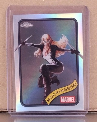 Mockingbird (Bobbi Morse) 2025 Topps Chrome Marvel (Refractor)