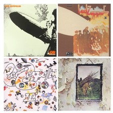 Led Zeppelin - Led Zeppelin I, II, III,IV 4 LP 12" Vinyl Record - Remastered