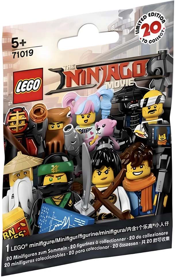 Lego Ninjago Filme Vulcão Garmadon Minifigura (71019) Novo Aposentado CMF - Imagem 2 de 3