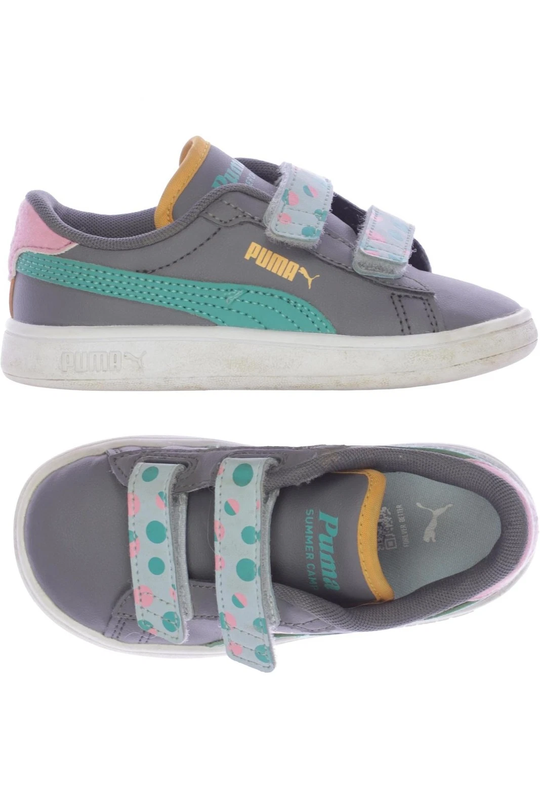 Puma scarpa da bambino ragazza sneaker sandalo scarpa bassa taglia EU 24 grigio #rjsq2f8