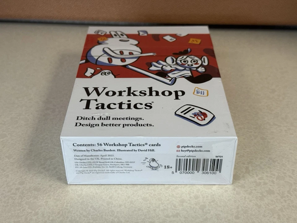 Pip Decks Workshop Tactics Official 54-Card Deck for Running Effective Workshops - Image 4 of 4