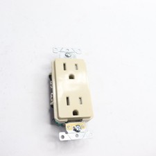 Leviton Industrial Grade Tamper Resistant Duplex Outlet/Receptacle 15 Amp 125 V