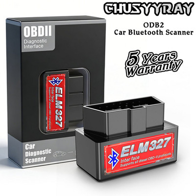 ELM327 OBD2 Code Reader Bluetooth Auto Interface Adapter Diagnostic Tool Scanner