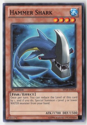 Yugioh - Hammer Shark SP14-EN013 1st Edition - Star Pack 2014