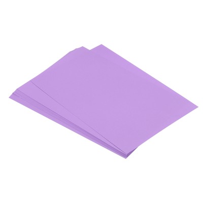 75 Sheets A4 Colored Print Copy Paper 8.5x11'' Origami Paper Light Purple