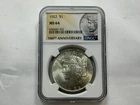 1922 P Peace Silver Dollar NGC MS64 100th Anniversary Label