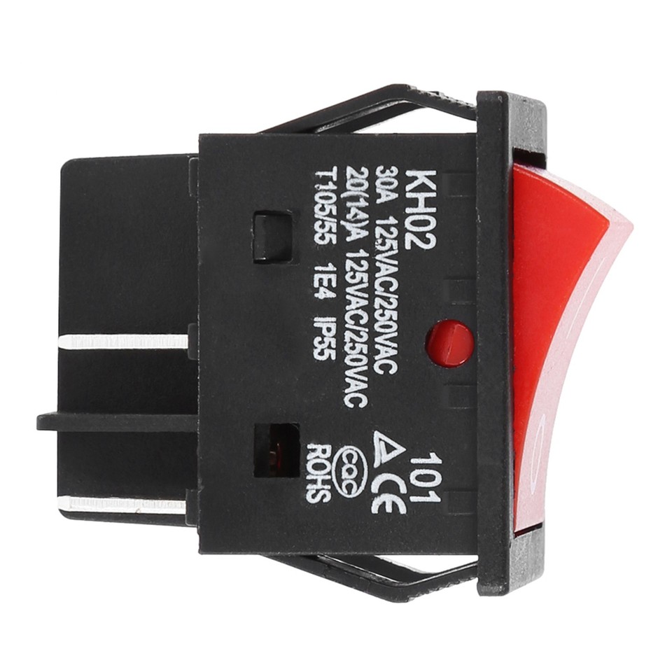 30A Welder Welding Machine 4-Pin Boat Type ON/OFF Rocker Switch (5pcs ...