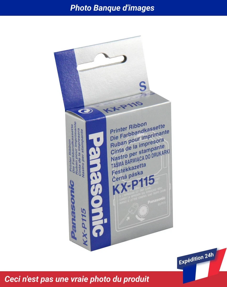 KX-P115 Panasonic KX-P1150 Ruban Noir