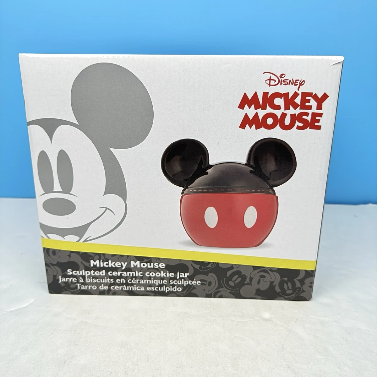 Mickey Mouse Ceramic In Disney Cookie Jars (1968-Now) for sale | eBay