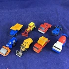 Lot Of 8 Corgi Juniors Vintage Diecast Cars Loadmaster Pascal Tractor Terex Ford
