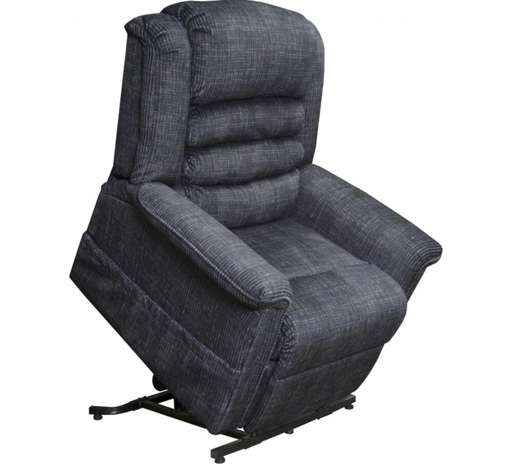 Chaise Recliner With Heat And Massage Smoke
