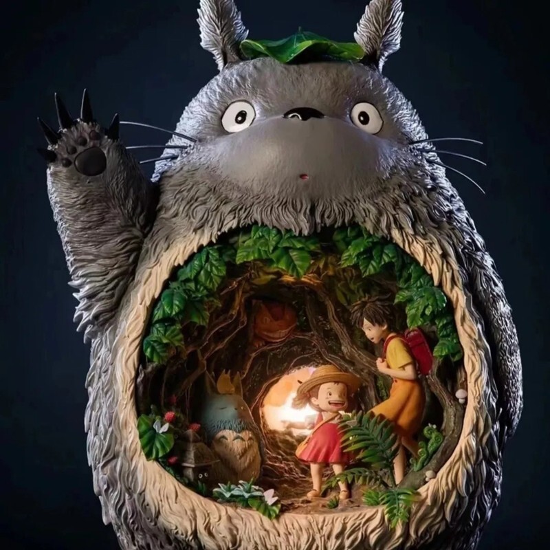 Japanese Anime Ghibli Miyazaki Totoro + Lighting Creative Japanese Anime Ghibli Miyazaki Totoro + Lighting Creative