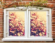 3D Spring 1533NAO Window Film Print Sticker Cling Stained Glass UV Block Fa