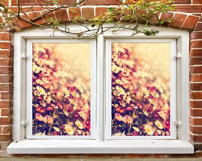 3D Spring 1533NAO Window Film Print Sticker Cling Stained Glass UV Block Fa