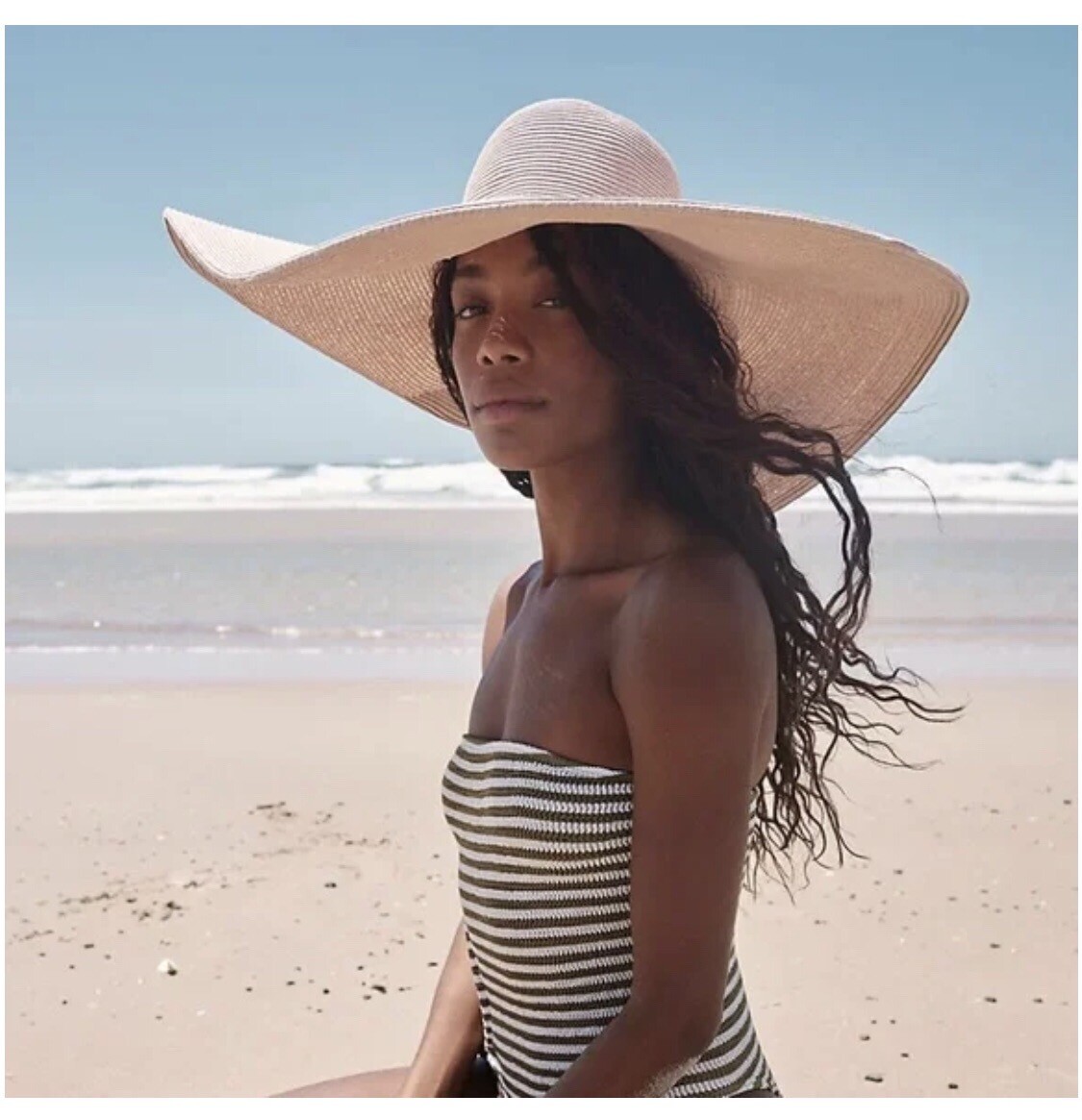 Free people Beach Hat San Diego Sun Company Hat Pink Oversized Shady Character The 28 Best Beach Hats For Women 2023 main image 3