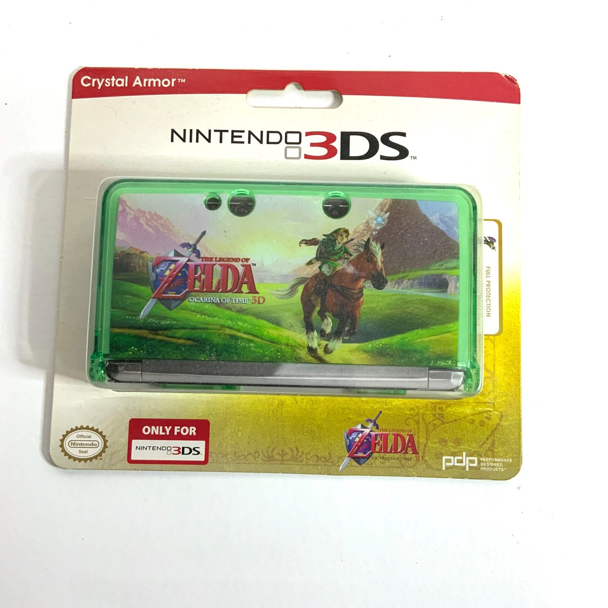 3DＳ NINTENDO 3DS CASE - ZELDA OCARINA OF TIME CRYSTAL ARMOR CASE