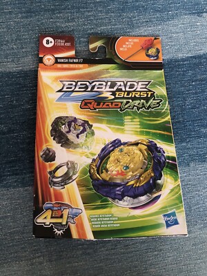 Beyblade Burst Quad Drive VANISH FAFNIR F7  4-in-1 New Sealed Hasbro