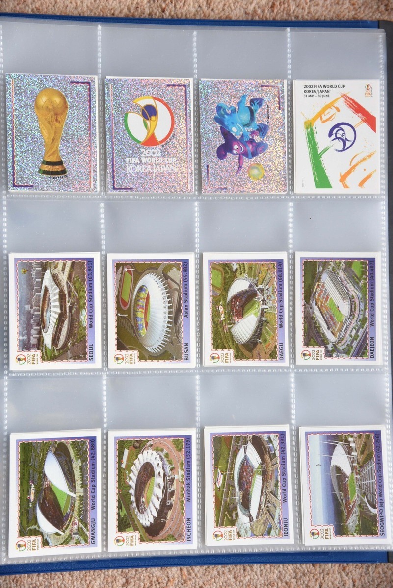 Panini World Cup Korea/Japan 2002 - Complete Loose Set & Empty