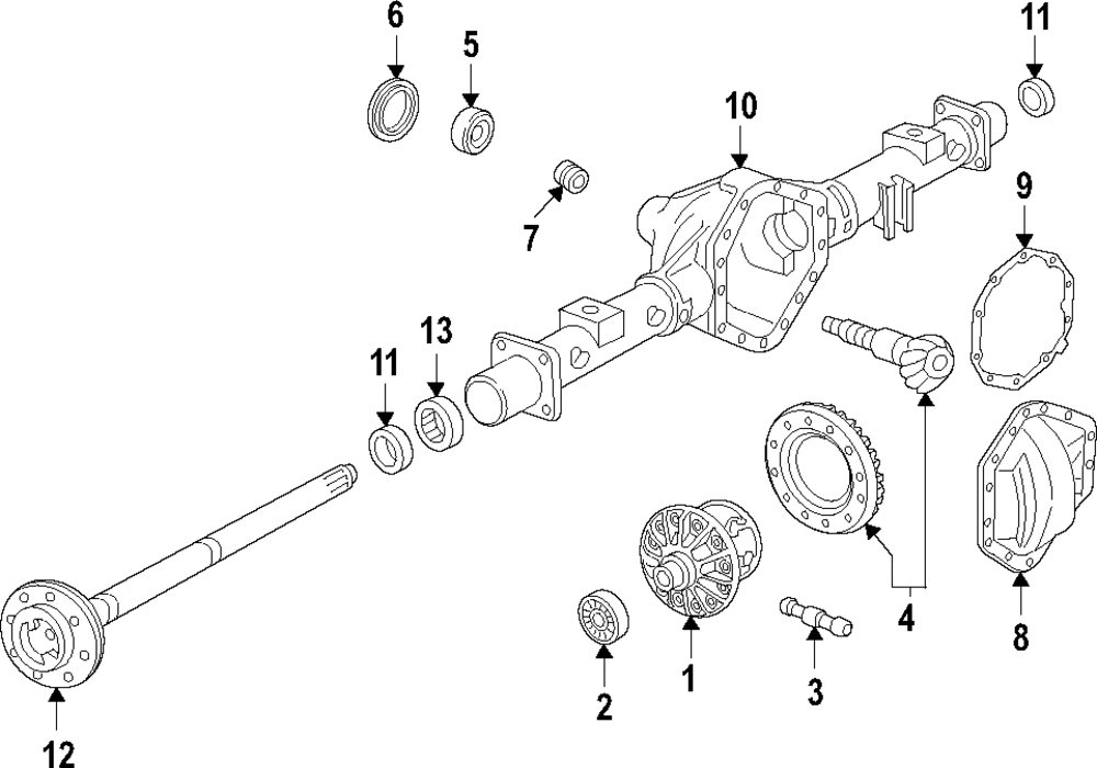 Genuine GM Differential Drive Pinion Gear Bearing Spacer 22943114