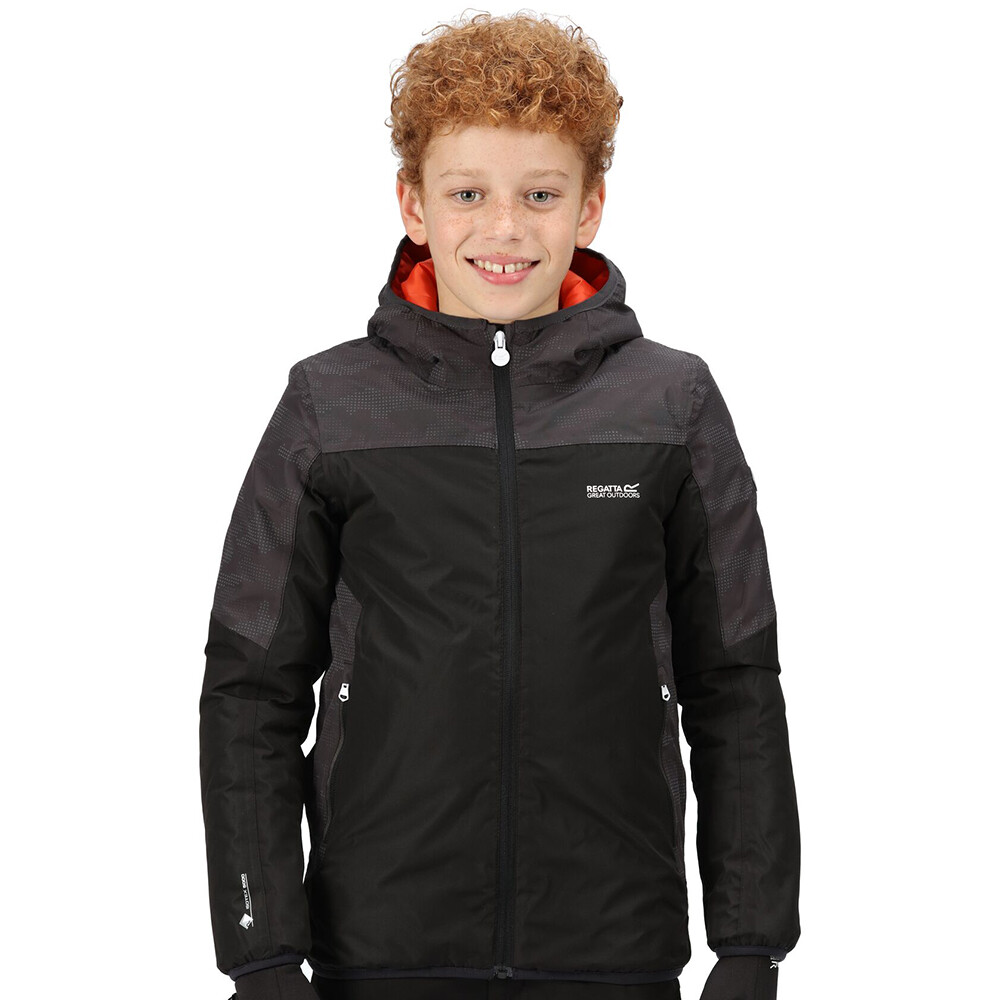 Regatta Volcanics V Jacket Black 3-4 Years Boy