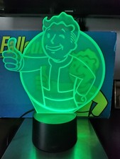 Fallout Shelter Logo Acrylic 3D Led Light/Lamp