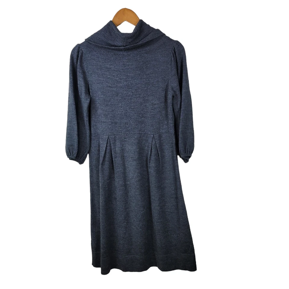 Alyx свитер платье размер средний колена длины серый капот насмешливый шеи подходит Расклешенный серый - Изображение 4 из 4