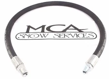 BOSS SNOW PLOW HOSE STRAIGHT BLADE ANGLE 3/8" X 34" 3/8"MP X 1/4"MP HYD01810