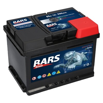 Autobatterie 12V 65 Ah 590A EN BARS Wartungsfrei sofort Einsatzbereit NEU