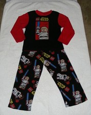 Star Wars Lego Flame Resistant 2-Piece Pajamas - Size 6