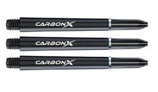 1 New Set Winmau Carbon-X Dart Shafts – Ships w/ Tracking - Medium