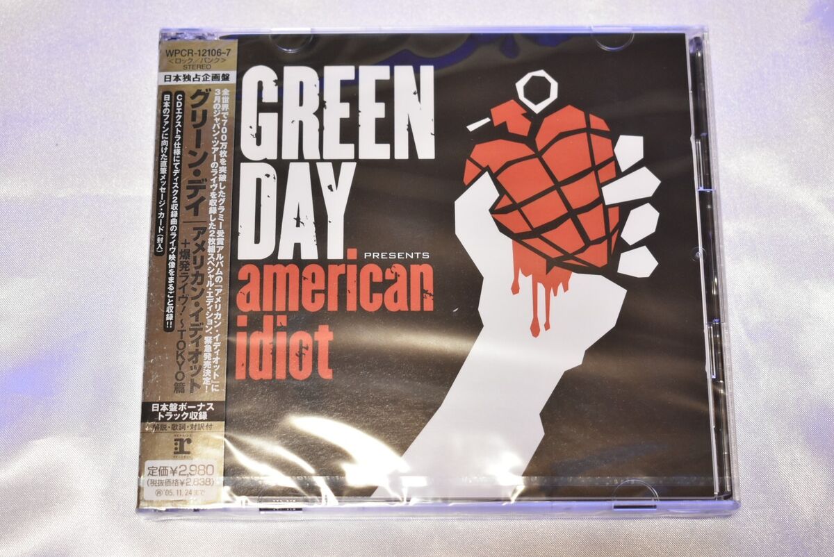 Green Day-American Idiot-JAPAN CD + Live CD at Tokyo Green Day-American Idiot-JAPAN CD + Live CD at Tokyo