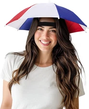 Windy City Novelties Hands-Free 13" Umbrella Hat – Fun and Functional Headwear