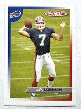 JP LOSMAN Buffalo Bills 2005 Topps Total Football Card #261