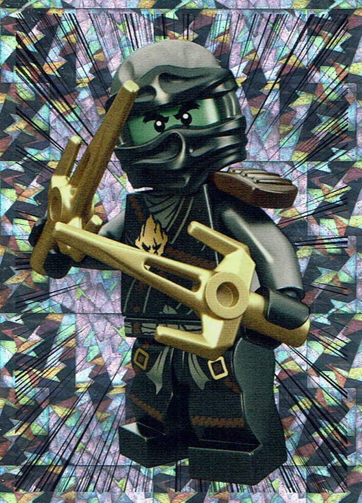 Lego Ninjago Legacy Sticker Nummer Nr. 63 Meister der Erde: Cole
