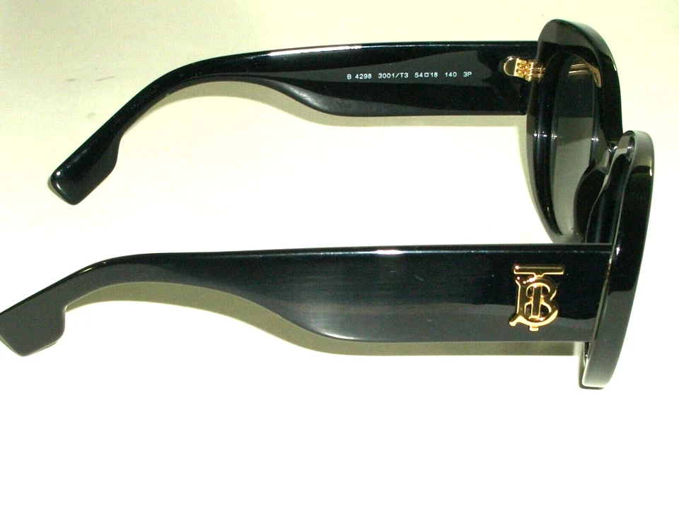 GAFAS DE SOL POLARIZADAS DAMAS BURBERRY ITALY B 4298 54[]18 140 NEGRO GRIS DEGRADADO Foto 2 de 4