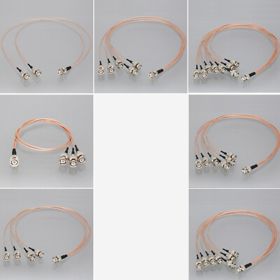 Wireless Microphone Rack Mount Antenna Panel BNC Adapter Splitters 20inchs Cable