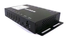 AU325 USB BrightSign Black Portable 12Volt 6 Ethernet Port Audio Controller