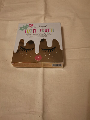TOO FACED Limited Edition Tutti Frutti Weihnachten Obstkuchen ORIGINAL NEU