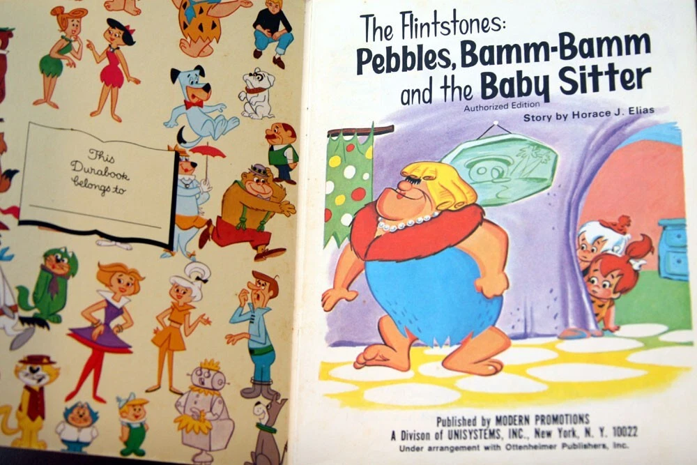 THE FLINTSTONES Pebbles Bamm Bamm and the Baby Sitter 1972