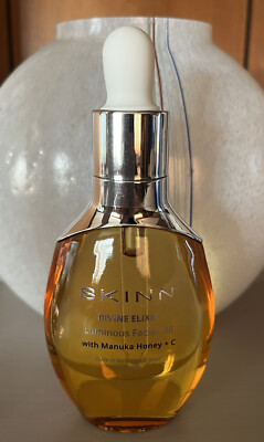 Skinn Cosmetics Divine Elixir Luminous Facial Oil Manuka Honey 1 oz Factory Seal