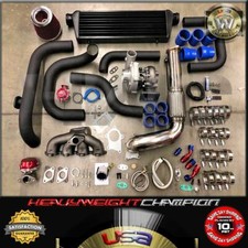 Blue D15b D15z Civic Sohc Lx Dx Ex Bolt-on Turbo Kit T04e Keep Ac Pw 245hp10psi Blue D15b D15z Civic Sohc Lx Dx Ex Bolt-on Turbo Kit T04e Keep Ac Pw 245hp10psi