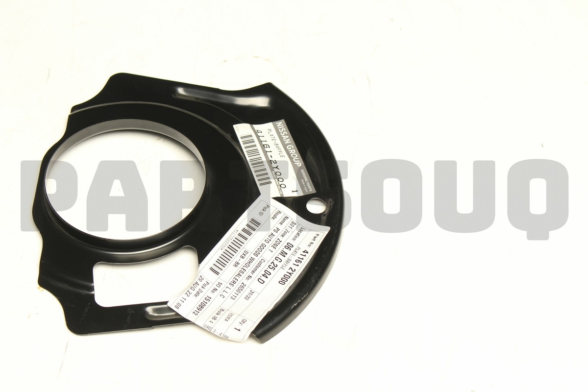 411612Y000 Genuine Nissan PLATE-BAFFLE 41161-2Y000 | eBay