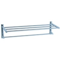 Cifial 422.225.625 Techno Two Tier Towel Shelf, Polished Chrome, New, Free Shipp Cifial 422.225.625 Techno Two Tier Towel Shelf, Polished Chrome, New, Free Shipp