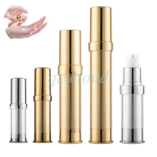 5ml 10ml 20ml 30ml Empty Airless Vacuum Cosmetic Containers Lotions Pump Bottles