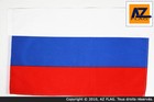 DRAPEAU RUSSIE 45x30cm - DRAPEAU RUSSE 30 x 45 cm avec fourreau - Neuf